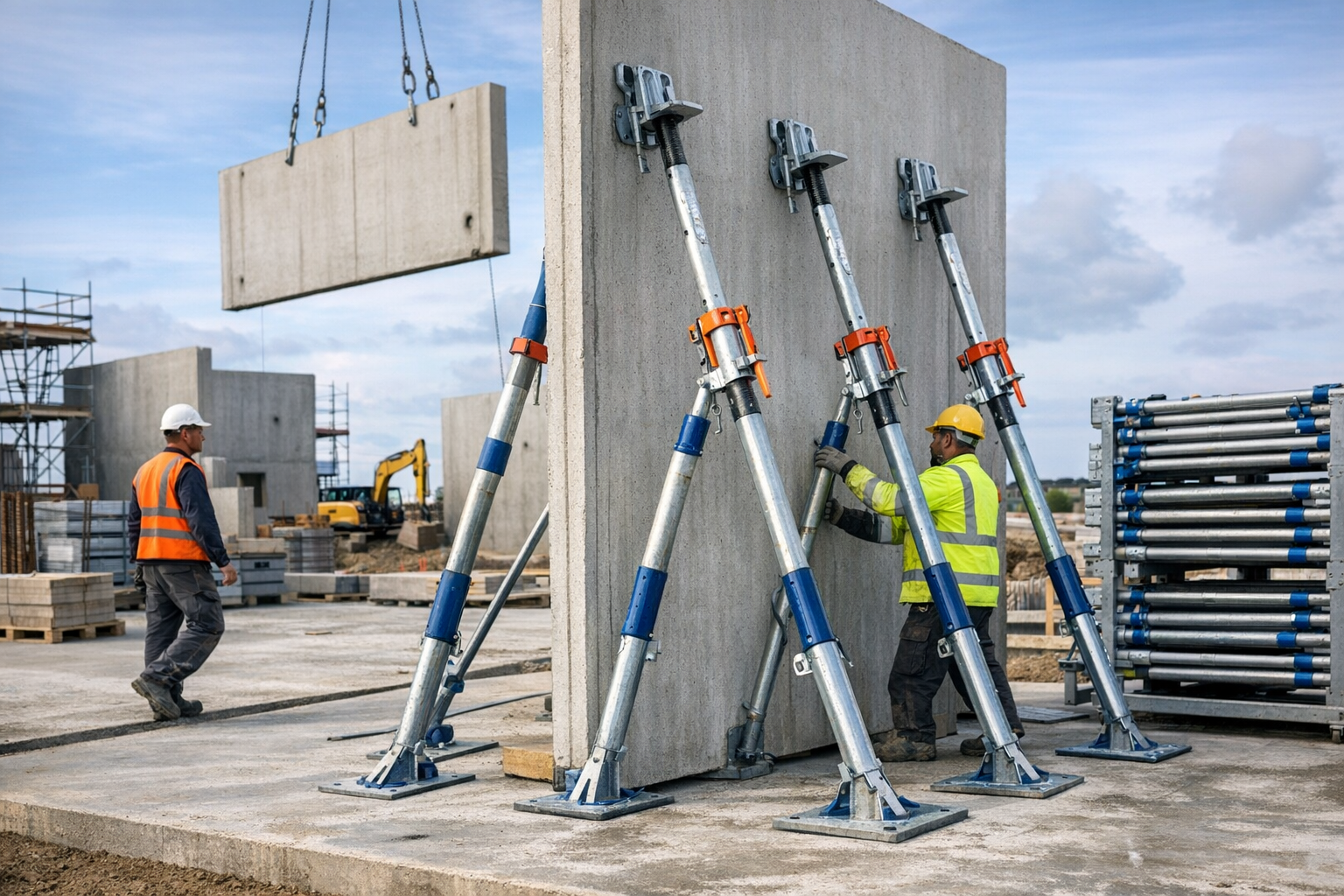 Fordele ved at leje elementstøtter til sikre og effektive byggeprojekter