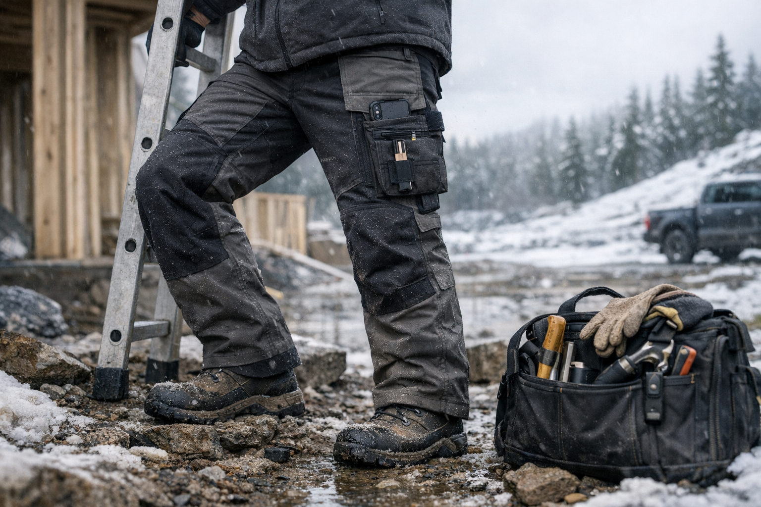 Hvordan vælger du de bedste arbejdsbukser til det nordiske klima?