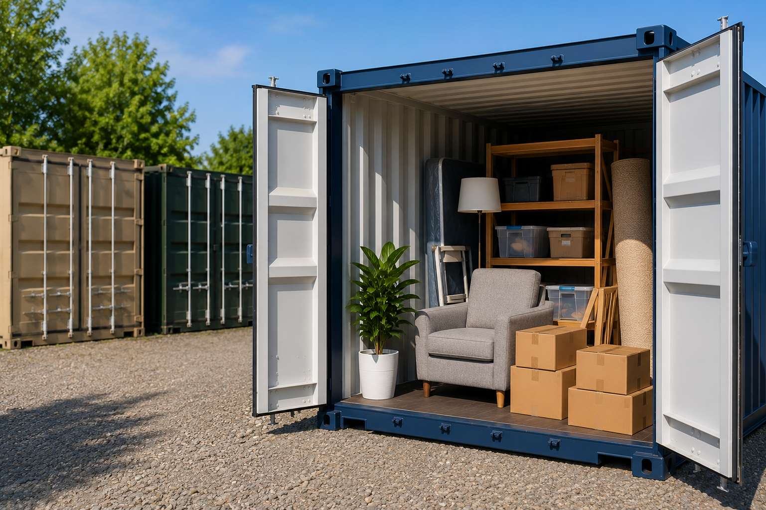 Container Lageret – køb eller lej din opbevaringsløsning