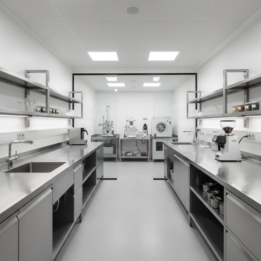 Valg af det rette rustfrie stål til storkøkkener og laboratorier: En guide til holdbare løsninger