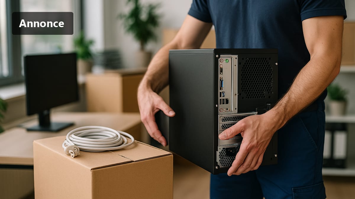 Sådan flytter du it-udstyr og elektronik uden unødvendig nedetid